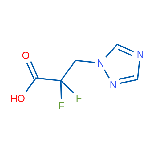 2,2-Difluoro-3-(1H-1,2,4-triazol-1-yl)propanoic acid 1g