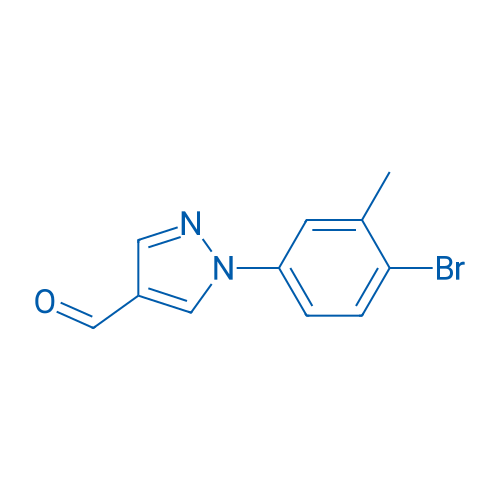 1-(4-Bromo-3-methylphenyl)-1H-pyrazole-4-carbaldehyde 5g