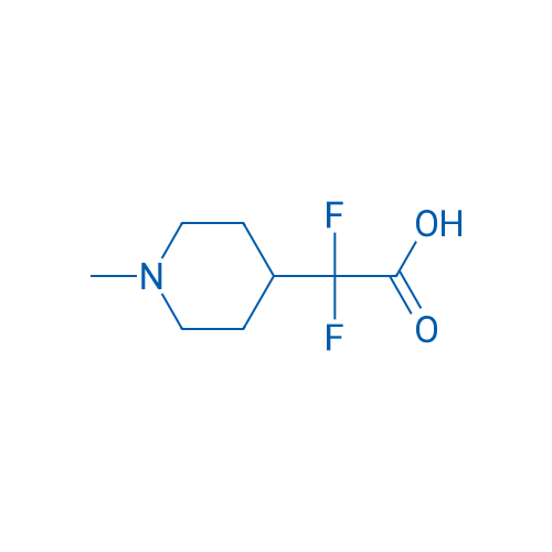2,2-Difluoro-2-(1-methylpiperidin-4-yl)acetic acid 1g