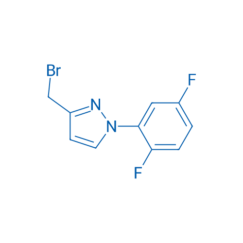 3-(Bromomethyl)-1-(2,5-difluorophenyl)-1H-pyrazole 1g