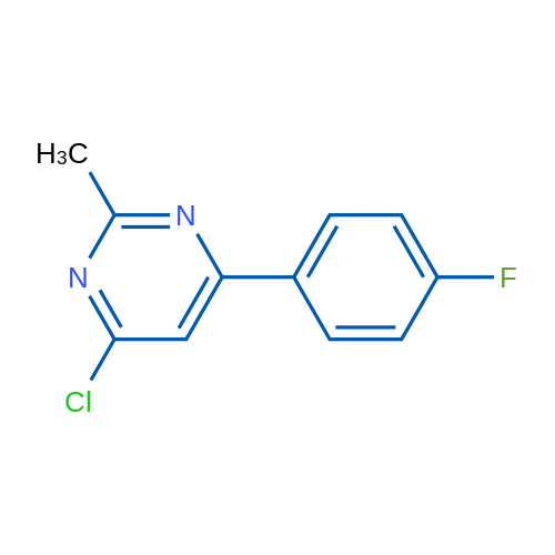 4-Chloro-6-(4-fluorophenyl)-2-methylpyrimidine 1g