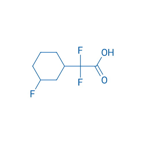 2,2-Difluoro-2-(3-fluorocyclohexyl)acetic acid 5g