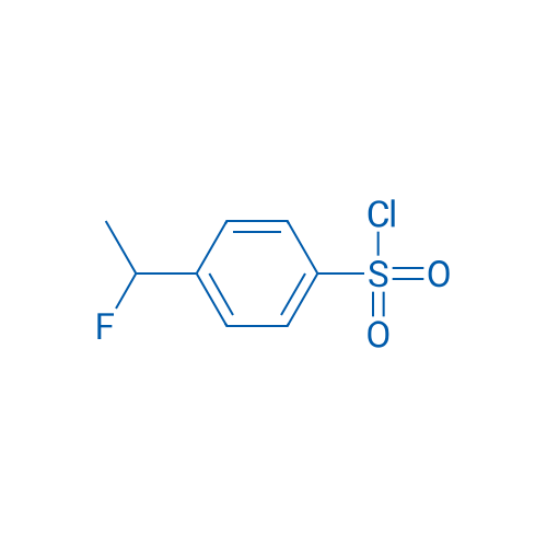 4-(1-Fluoroethyl)benzene-1-sulfonyl chloride 1g