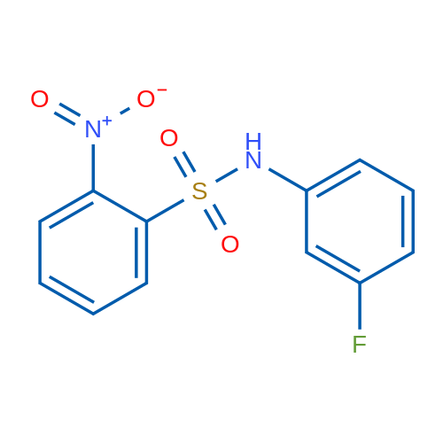 N-(3-Fluorophenyl)-2-nitrobenzenesulfonamide 1g