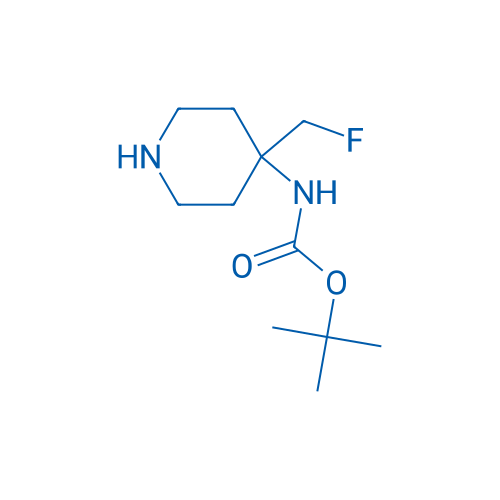 tert-Butyl (4-(fluoromethyl)piperidin-4-yl)carbamate 1g