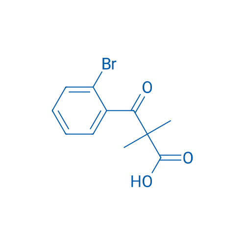 3-(2-Bromophenyl)-2,2-dimethyl-3-oxopropanoic acid 1g