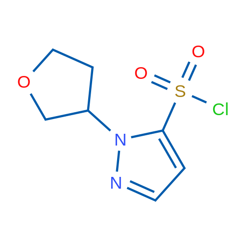 1-(Oxolan-3-yl)-1H-pyrazole-5-sulfonyl chloride 1g