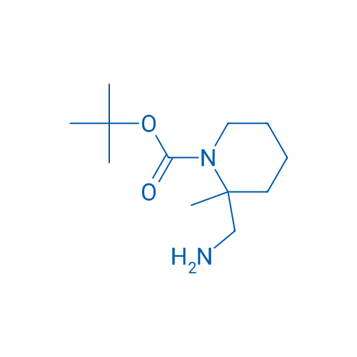 tert-Butyl 2-(aminomethyl)-2-methylpiperidine-1-carboxylate 250mg