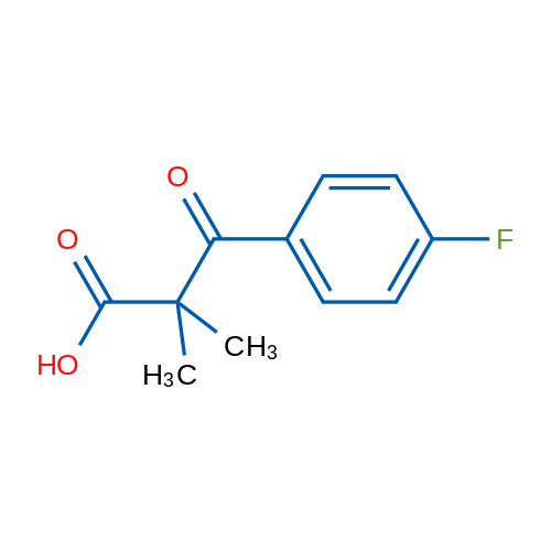 3-(4-Fluorophenyl)-2,2-dimethyl-3-oxopropanoic acid 1g