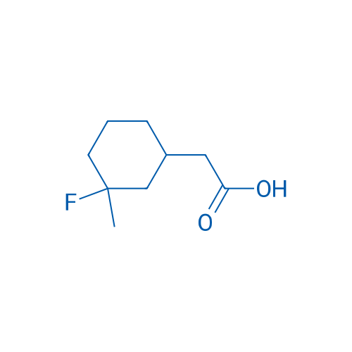 2-(3-Fluoro-3-methylcyclohexyl)acetic acid 100mg