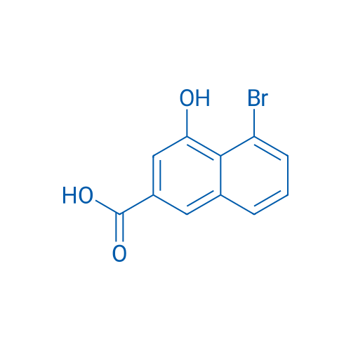 5-Bromo-4-hydroxy-2-naphthoic acid 250mg