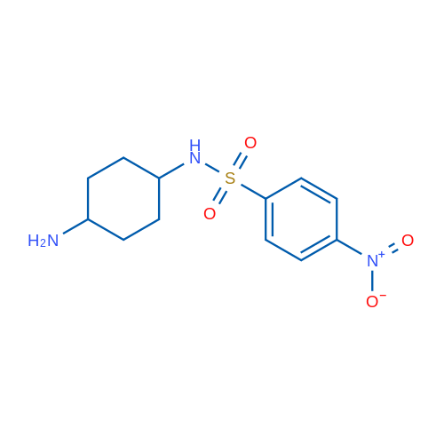 N-(4-Aminocyclohexyl)-4-nitrobenzene-1-sulfonamide 5g
