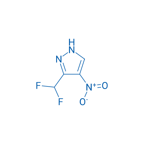 3-(Difluoromethyl)-4-nitro-1H-pyrazole 250mg