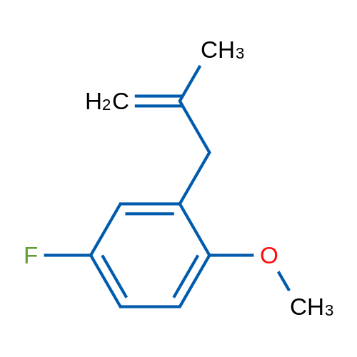 3-(5-Fluoro-2-methoxyphenyl)-2-methyl-1-propene 5g