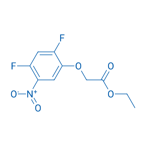 Ethyl 2-(2,4-difluoro-5-nitrophenoxy)acetate 1g