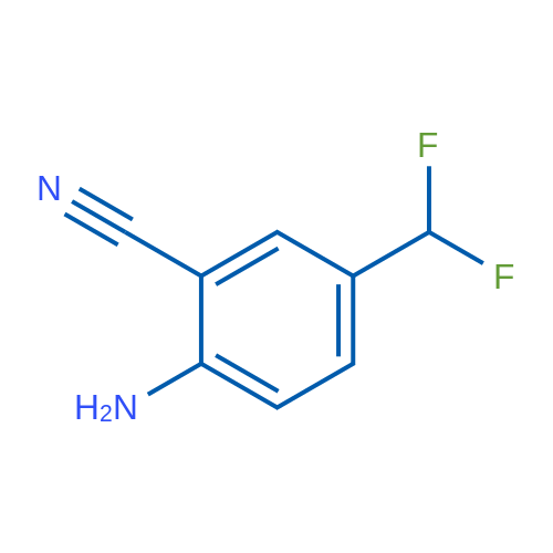 2-Amino-5-(difluoromethyl)benzonitrile 1g