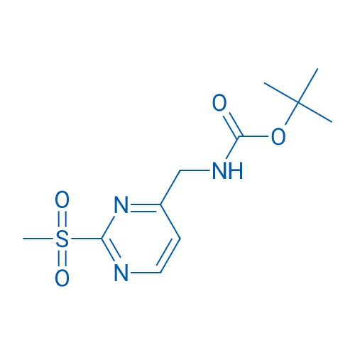 tert-Butyl ((2-(methylsulfonyl)pyrimidin-4-yl)methyl)carbamate 1g