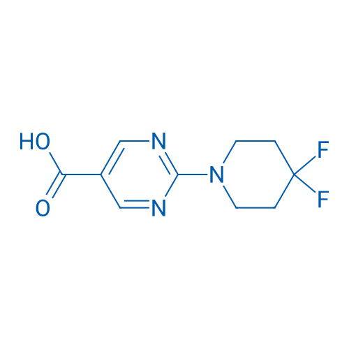 2-(4,4-DIFLUOROPIPERIDIN-1-YL)PYRIMIDINE-5-CARBOXYLIC ACID 1g