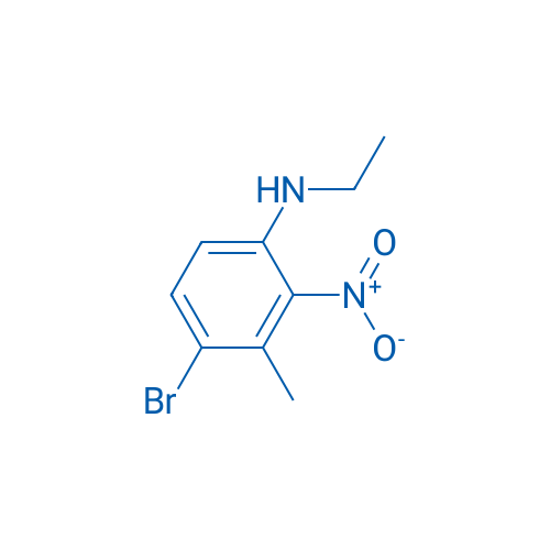 4-Bromo-N-ethyl-3-methyl-2-nitroaniline 5g