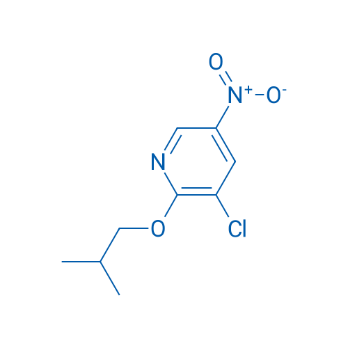 3-Chloro-2-(2-methylpropoxy)-5-nitropyridine 1g