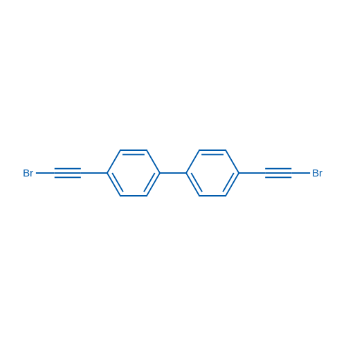 4,4'-Bis(bromoethynyl)-1,1'-biphenyl 1g