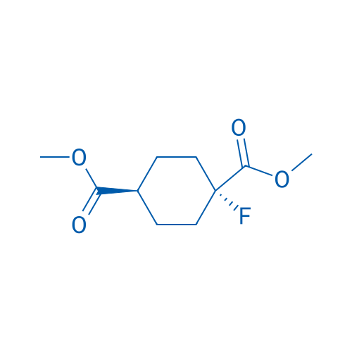Rel-dimethyl (1r,4r)-1-fluorocyclohexane-1,4-dicarboxylate 5g