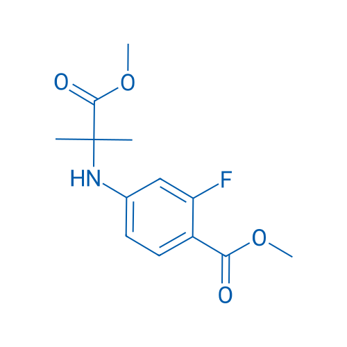 Methyl 2-fluoro-4-(1-methoxy-2-methyl-1-oxopropan-2-ylamino)benzoate 5g