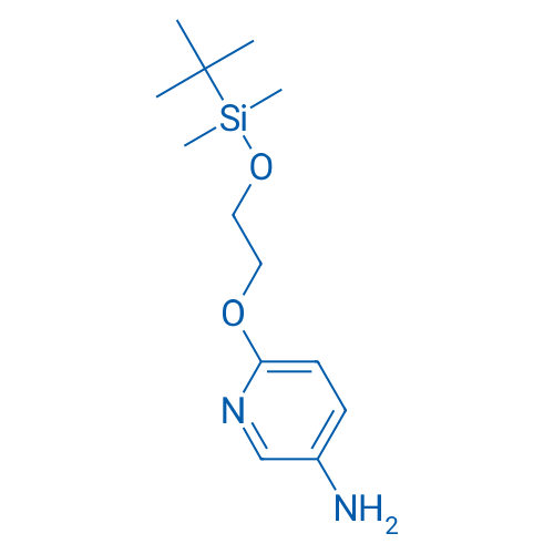 6-(2-((tert-Butyldimethylsilyl)oxy)ethoxy)pyridin-3-amine 1g