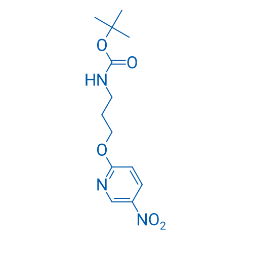 tert-Butyl (3-((5-nitropyridin-2-yl)oxy)propyl)carbamate 1g