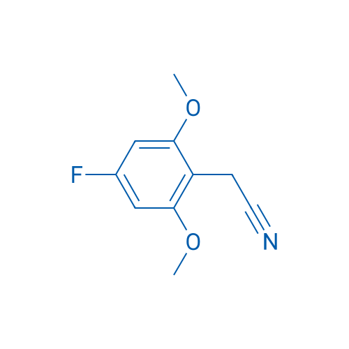 2-(4-Fluoro-2,6-dimethoxyphenyl)acetonitrile 1g