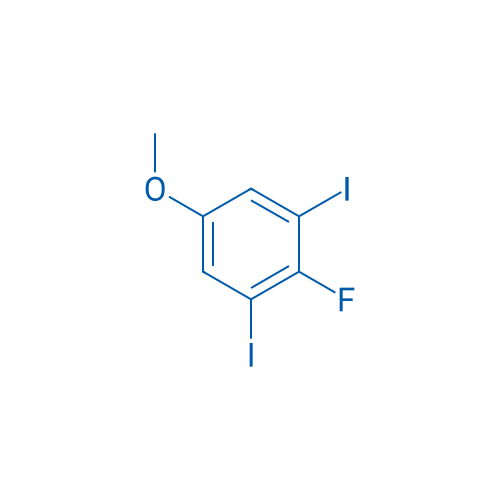 2-Fluoro-1,3-diiodo-5-methoxybenzene 100mg