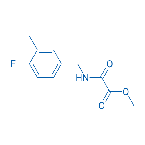 Methyl 2-((4-fluoro-3-methylbenzyl)amino)-2-oxoacetate 1g