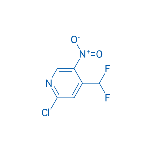 2-Chloro-4-(difluoromethyl)-5-nitropyridine 1g