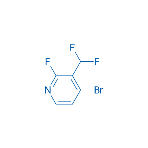 4-Bromo-3-(difluoromethyl)-2-fluoropyridine 250mg