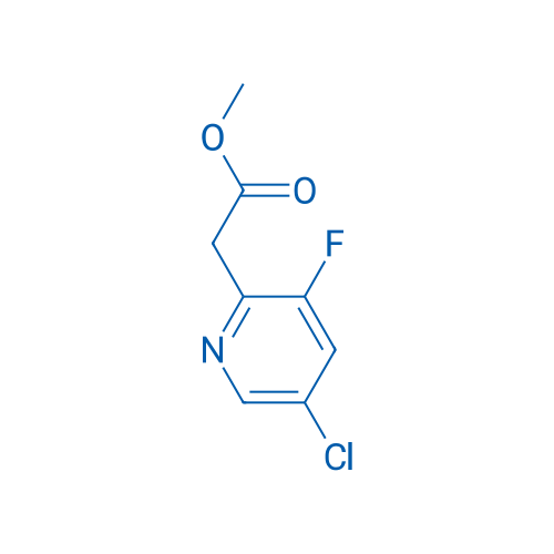 Methyl 2-(5-chloro-3-fluoropyridin-2-yl)acetate 1g