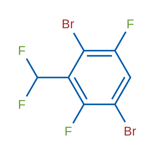 1,4-Dibromo-3-(difluoromethyl)-2,5-difluorobenzene 1g