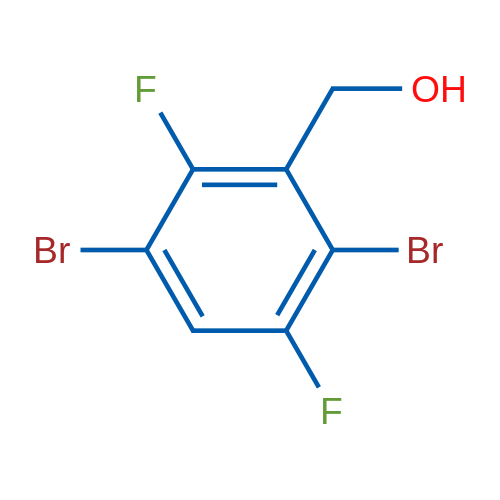 (2,5-Dibromo-3,6-difluorophenyl)methanol 1g