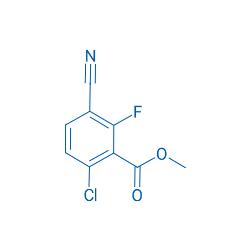 Methyl 3-cyano-6-chloro-2-fluorobenzoate 1g