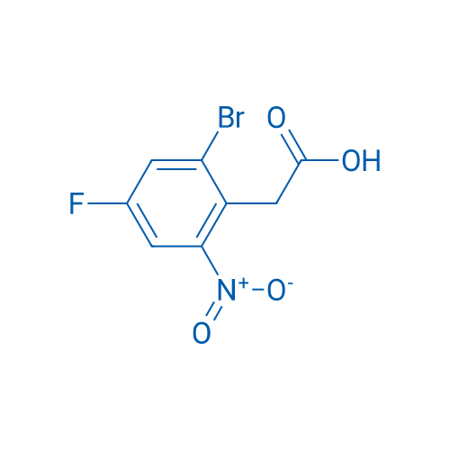 2-(2-Bromo-4-fluoro-6-nitrophenyl)acetic acid 1g