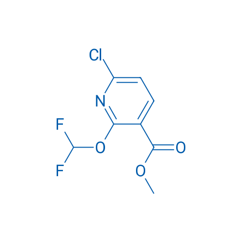 Methyl 6-chloro-2-(difluoromethoxy)nicotinate 1g