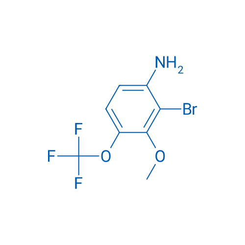 2-Bromo-3-methoxy-4-(trifluoromethoxy)aniline 1g