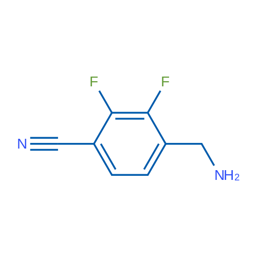 4-(Aminomethyl)-2,3-difluorobenzonitrile 1g
