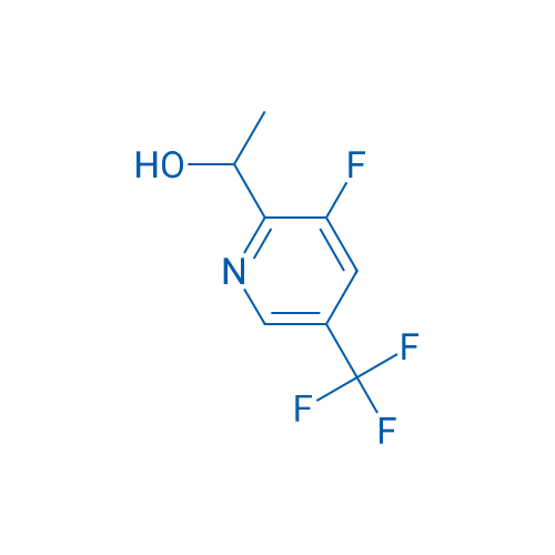 1-(3-Fluoro-5-(trifluoromethyl)pyridin-2-yl)ethanol 250mg