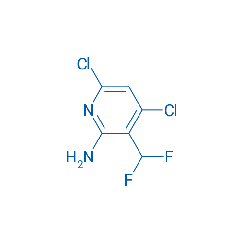 4,6-Dichloro-3-(difluoromethyl)pyridin-2-amine 1g