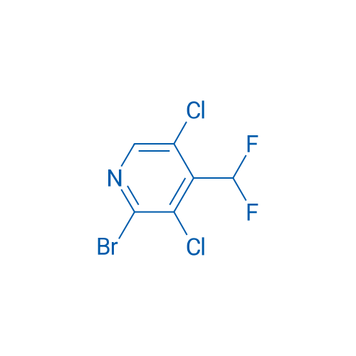 2-Bromo-3,5-dichloro-4-(difluoromethyl)pyridine 1g
