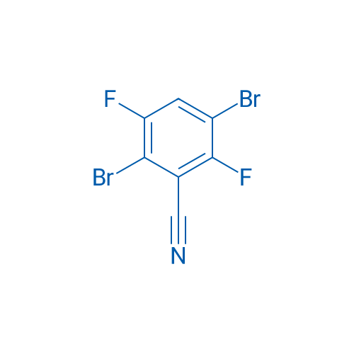 2,5-Dibromo-3,6-difluorobenzonitrile 1g