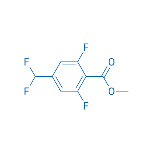 Methyl 4-(difluoromethyl)-2,6-difluorobenzoate 250mg