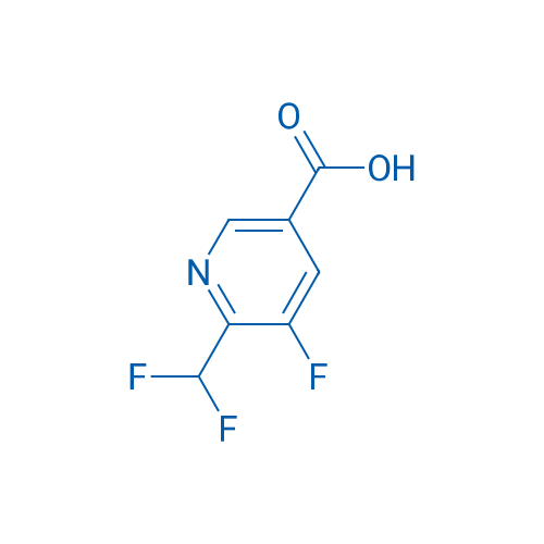 2-(Difluoromethyl)-3-fluoropyridine-5-carboxylic acid 250mg