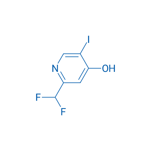 2-(Difluoromethyl)-5-iodo-4-hydroxypyridine 100mg