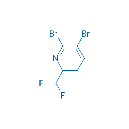 2,3-Dibromo-6-(difluoromethyl)pyridine 1g